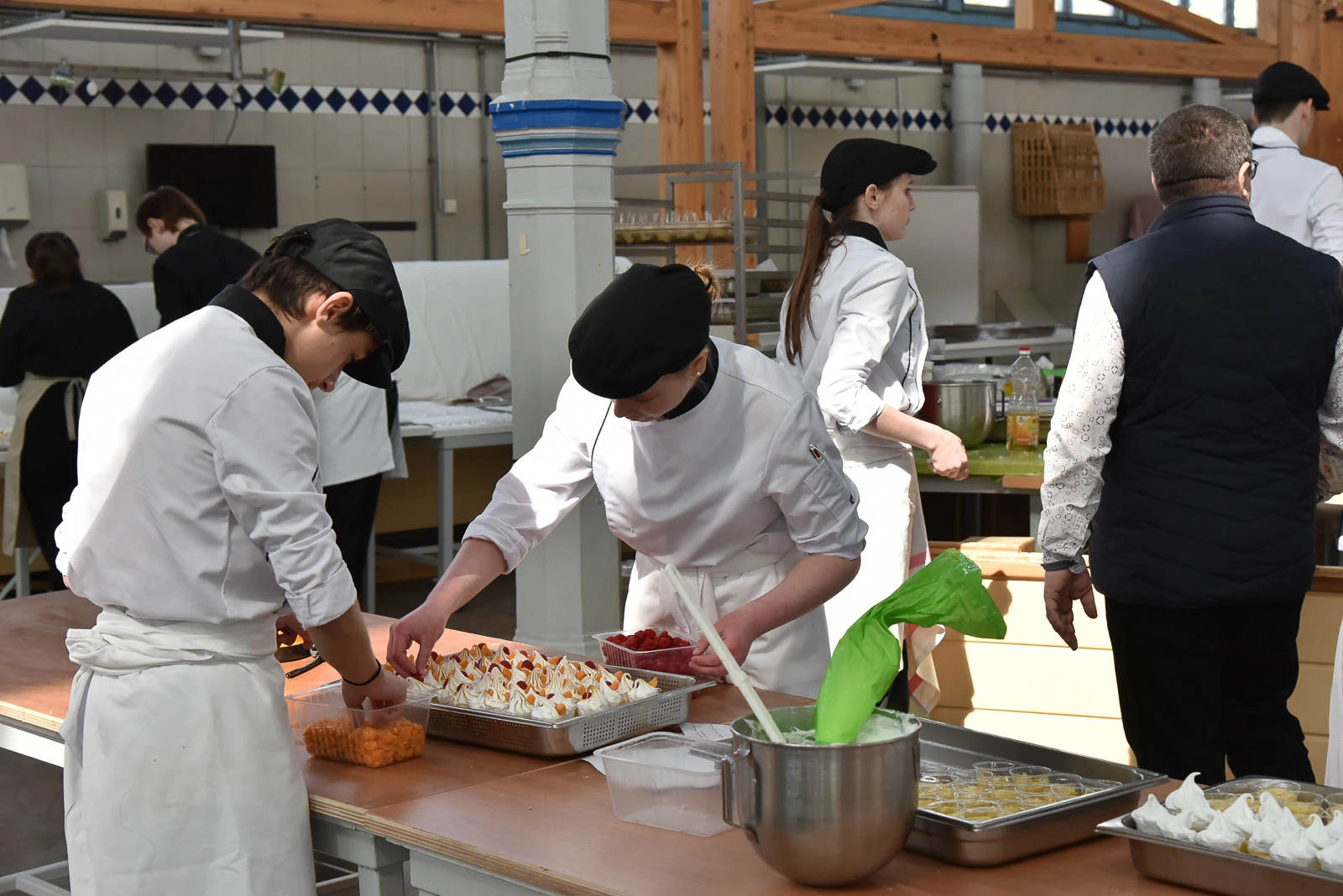 Repas du Lycée Denis Diderot de Langres préparé par la section hotelière