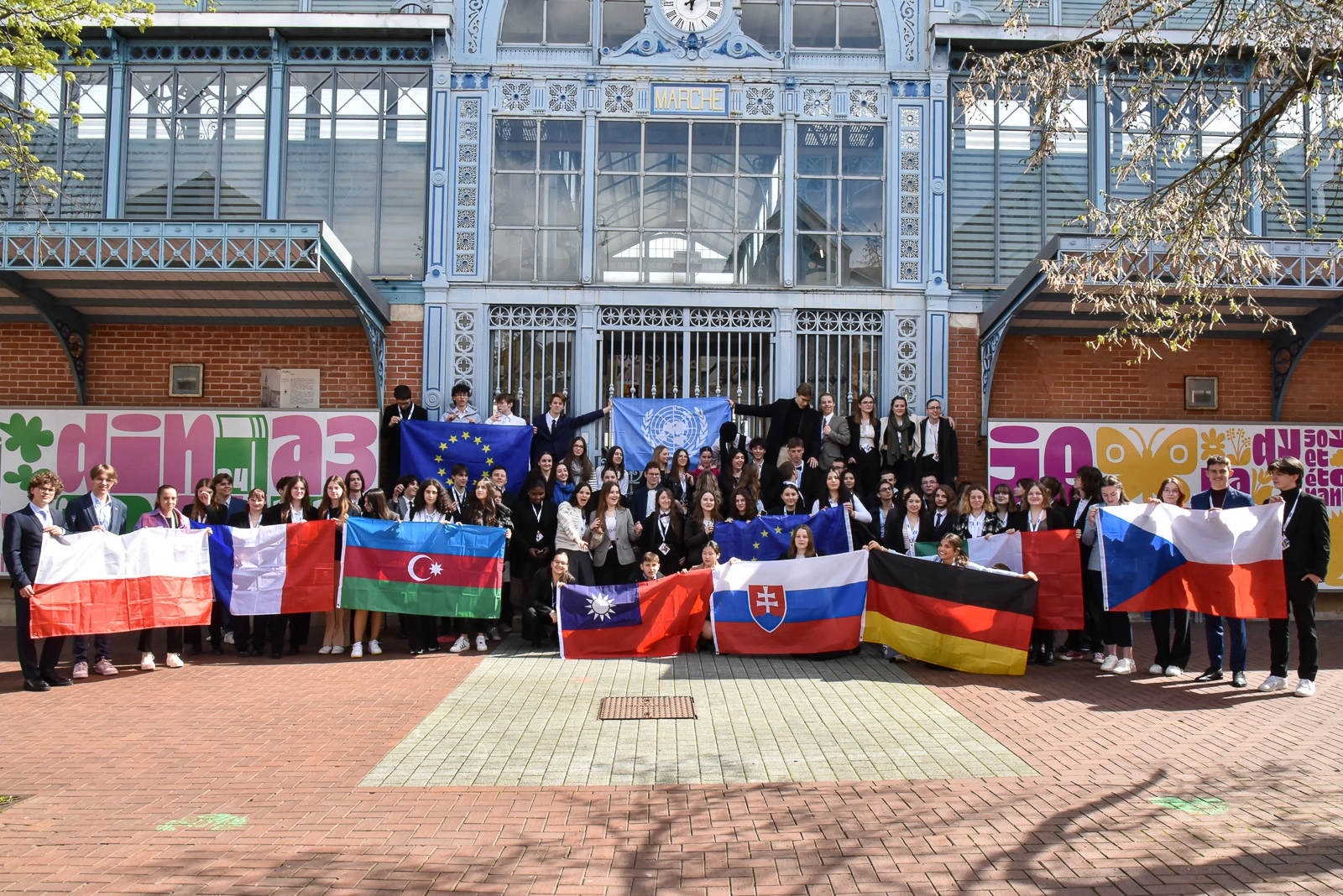 Panorama of the delegate during the first edition of CHAU'MUN (2024)