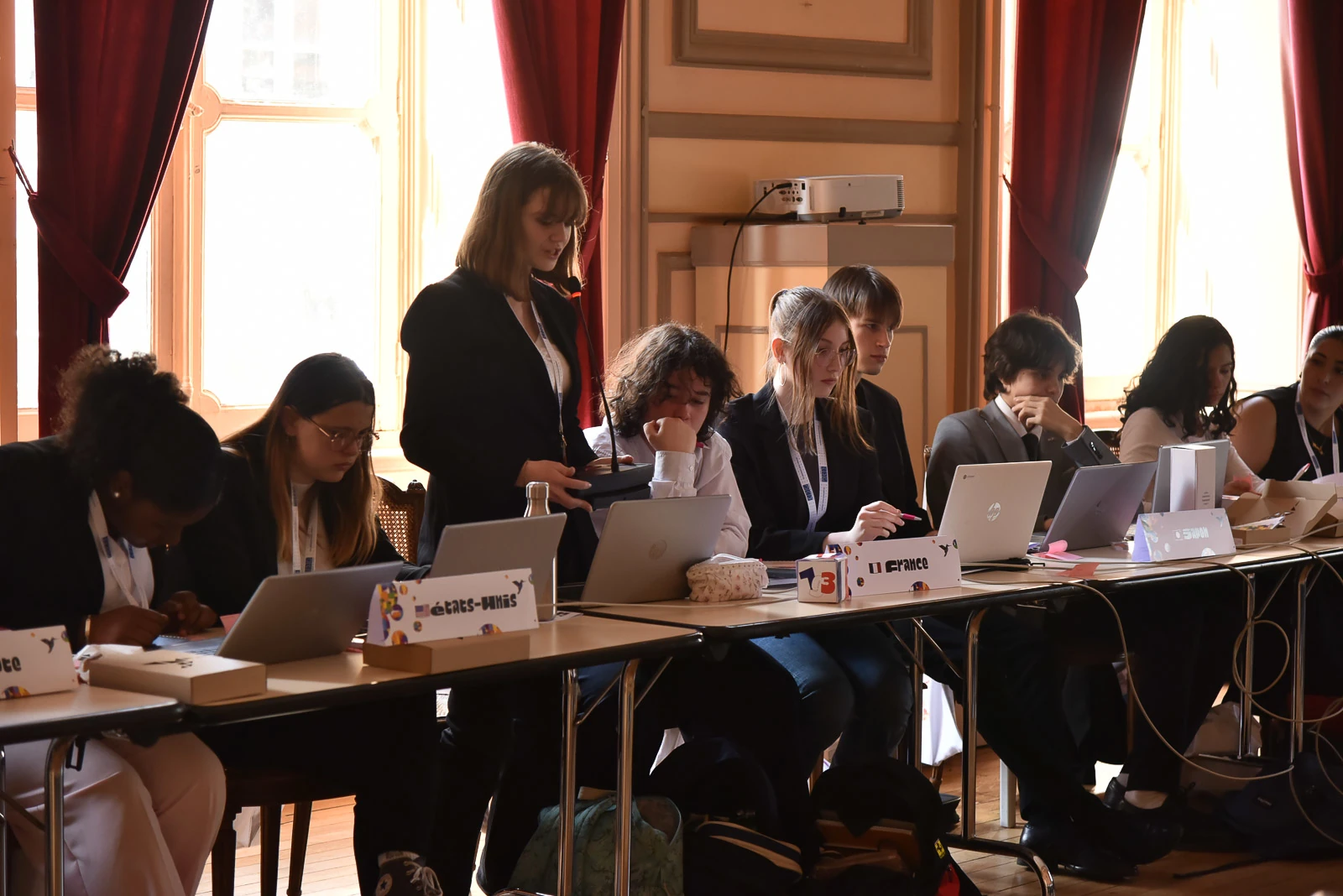 Image of the UNICEF French-speaking committee (2024)(2)