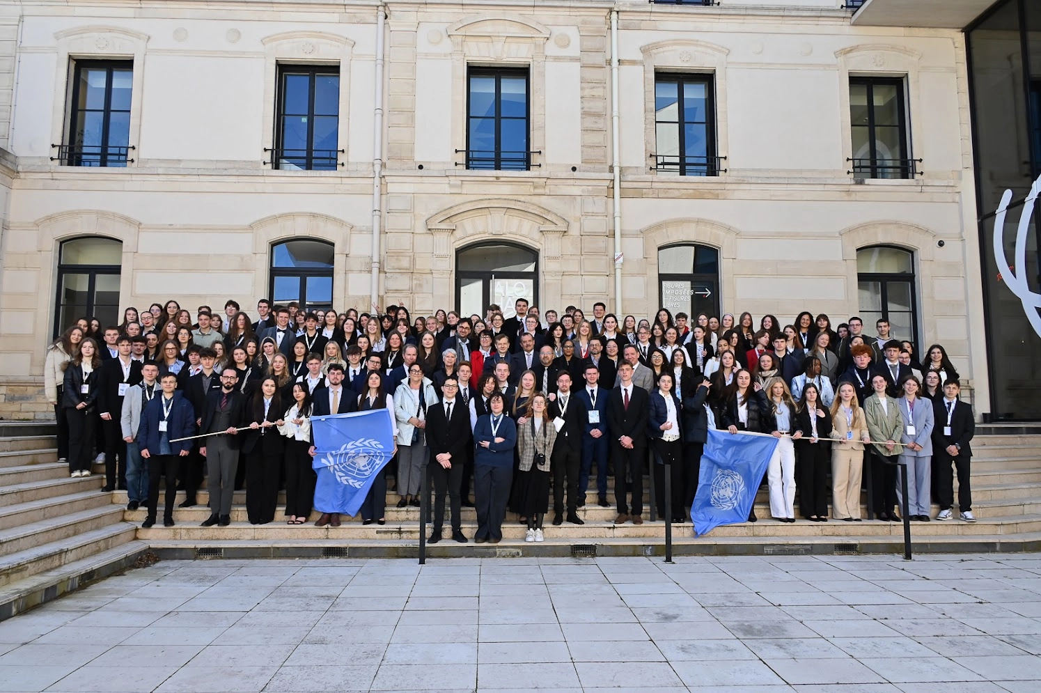 Panorama of the delegate during the second edition of CHAU'MUN (2025)