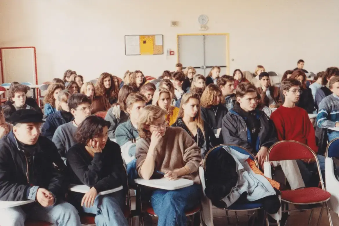 Image des élèves de la rentrée 1991